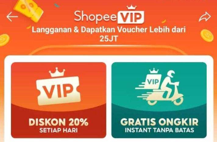 Cara Berlangganan Shopee VIP agar Dapat Gratis Ongkir Sepuasnya!