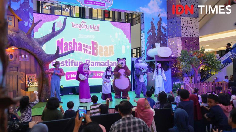 Berlibur Lebaran Bersama Masha And The Bear di Mall di Tangerang