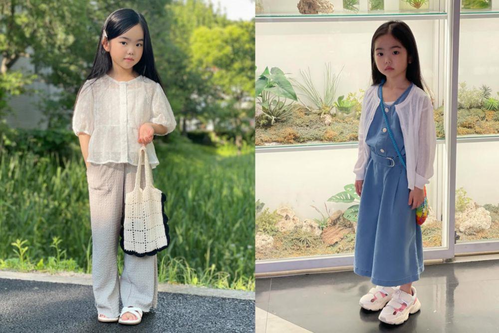 9 Inspirasi Outfit Lebaran Anak Perempuan ala Oh Eun Seo