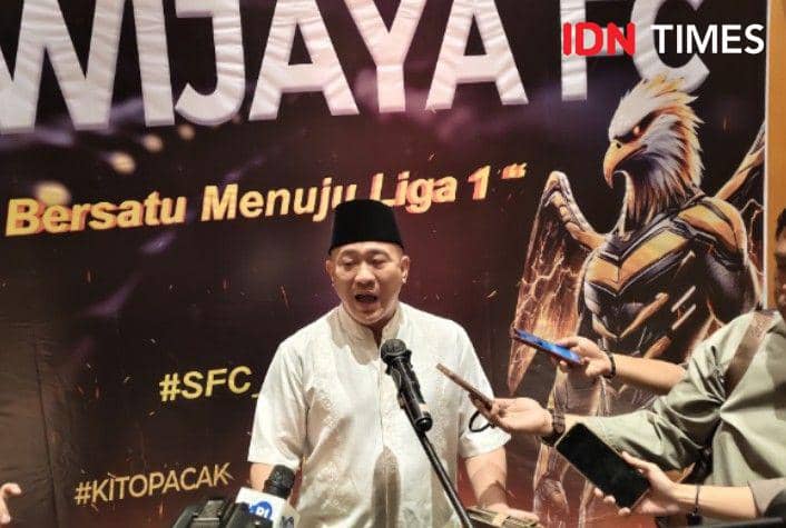 Pemilik PT Digi Sport Asia sekaligus pemegang saham Sriwijaya FC (SFC) Alexander Rusli (IDN Times/Feny Maulia Agustin)