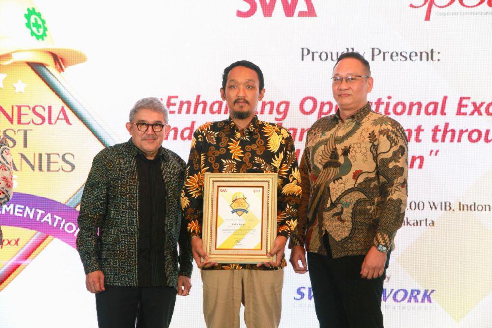 Elnusa Petrofin Raih Penghargaan Indonesia Best Companies in HSE