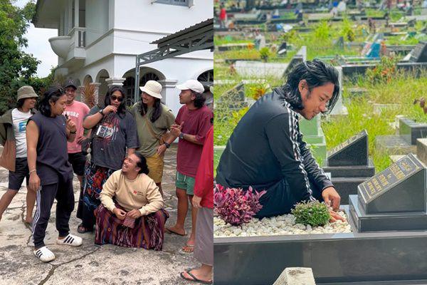 7 Potret Praz Teguh Mudik ke Padang, 30 Jam Naik Mobil