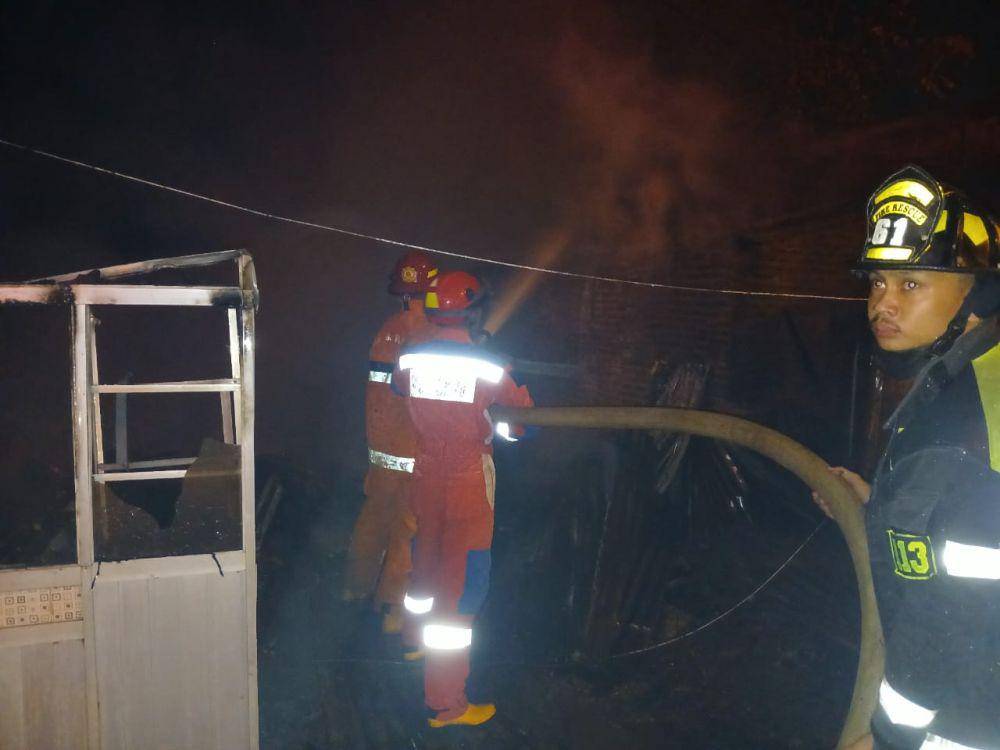Kebakaran di Bandar Lampung. (IDN Times/istimewa)