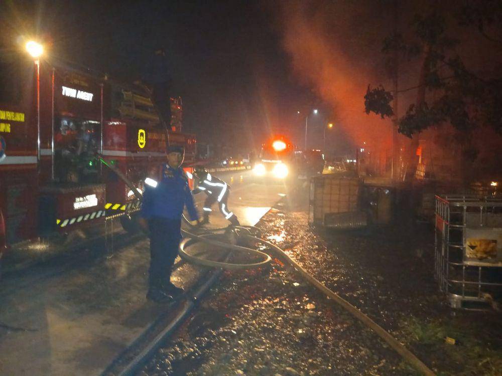 Kebakaran di Bandar Lampung. (IDN Times/istimewa)