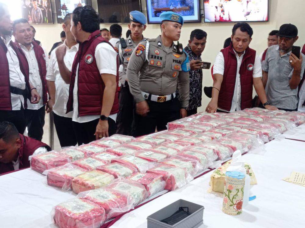Barang bukti narkotika jenis sabu yang berhasil diamankan (IDN Times/Putra Gema Pamungkas)