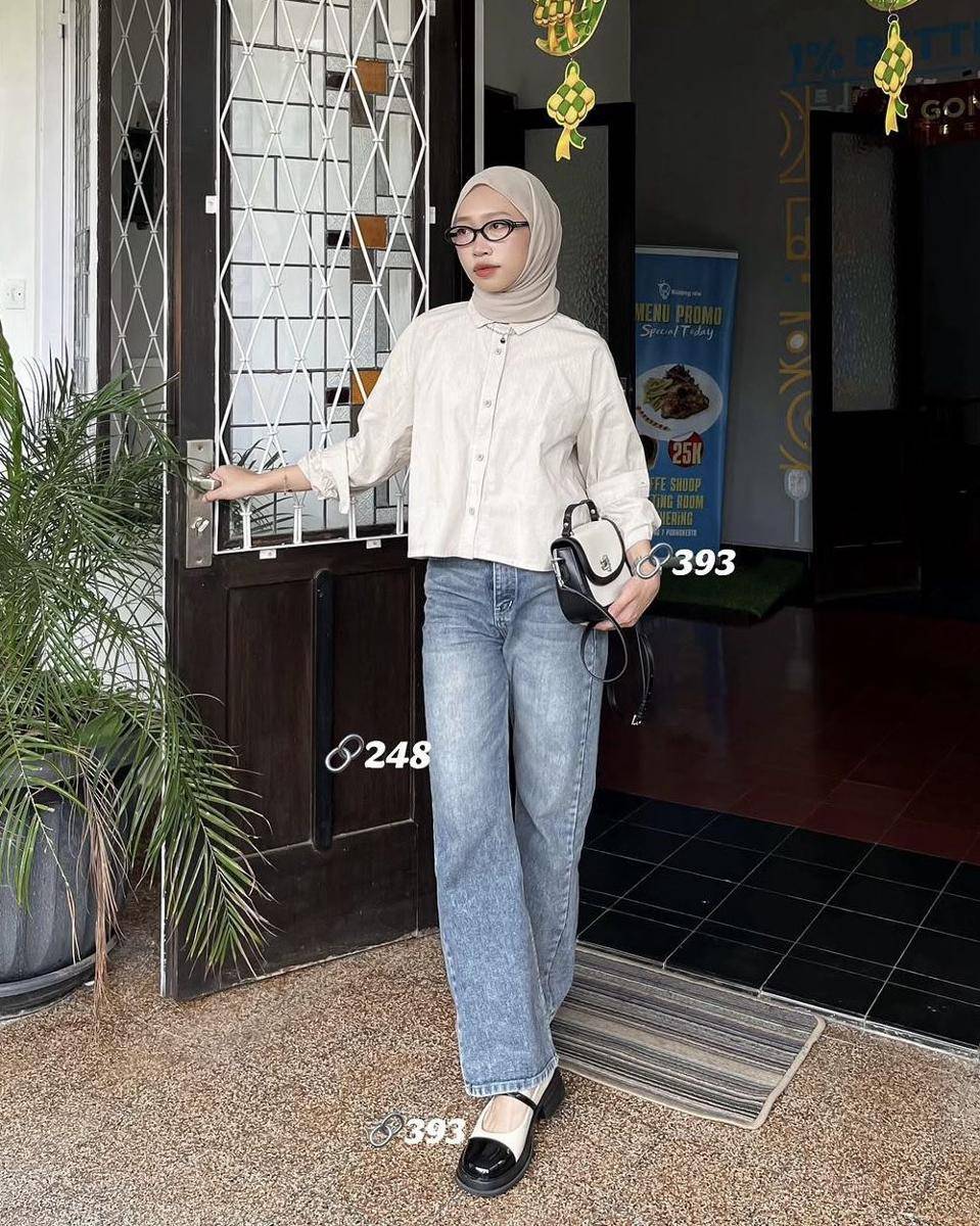potret ide outfit casual and stylish ala Azteza Febby (instagram.com/azt.fbby_)