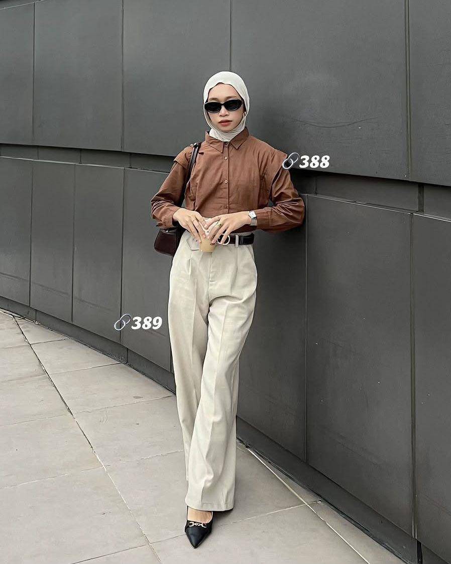 potret ide outfit casual and stylish ala Azteza Febby (instagram.com/azt.fbby_)