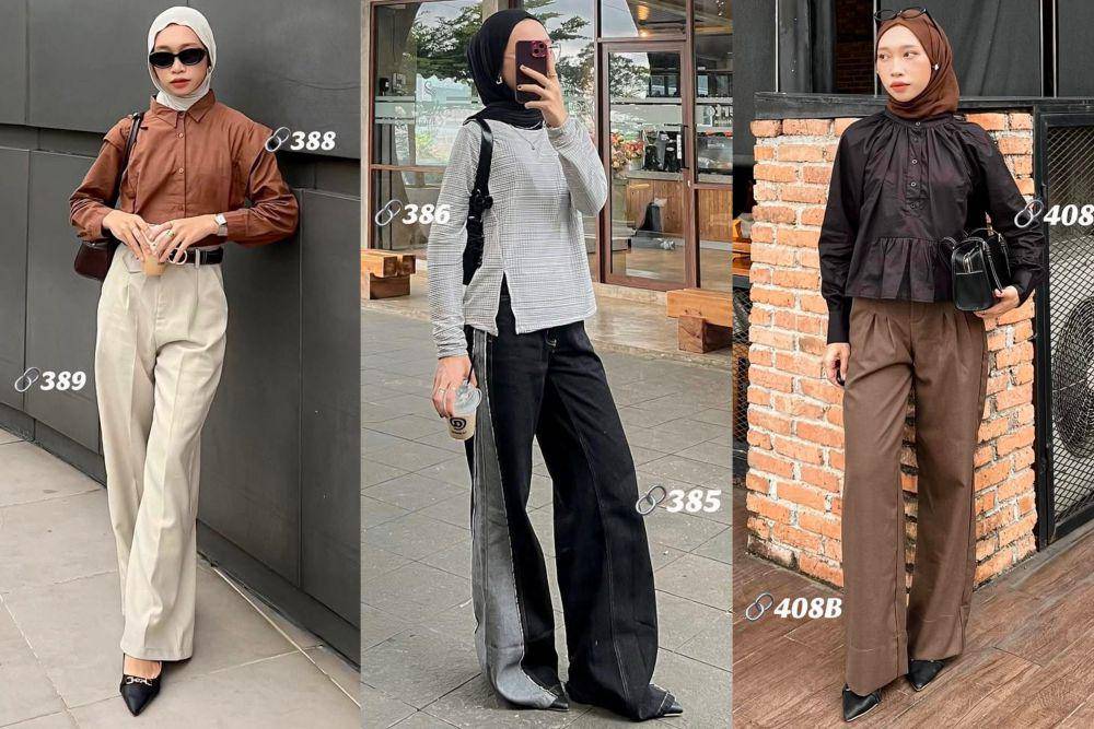 potret ide outfit casual and stylish ala Azteza Febby (instagram.com/azt.fbby_)