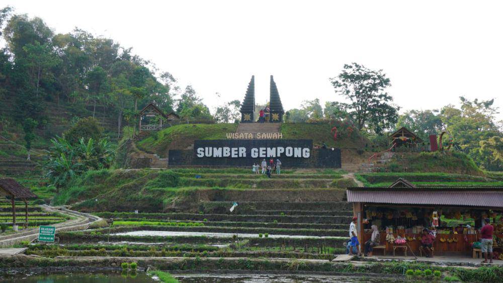 Wisata Sawah Sumber Gempong di Mojokerto (IDN Times/Erza Angelia Putri)