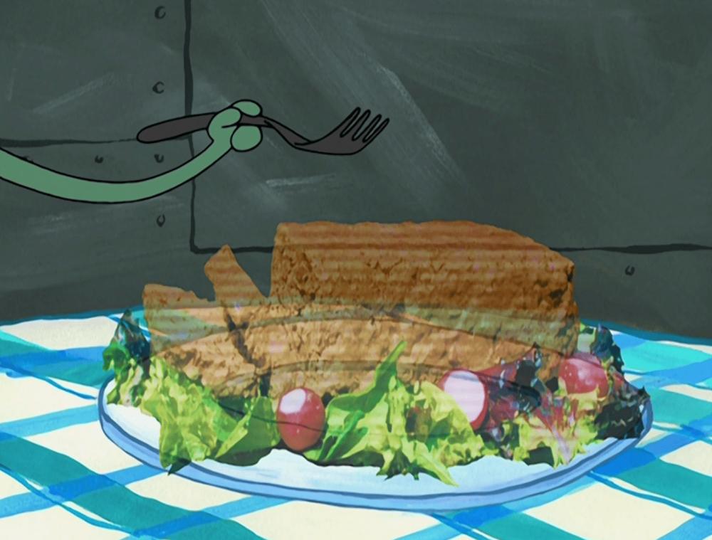 Holographic Meatloaf (dok. Nickelodeon/SpongeBob SquarePants)