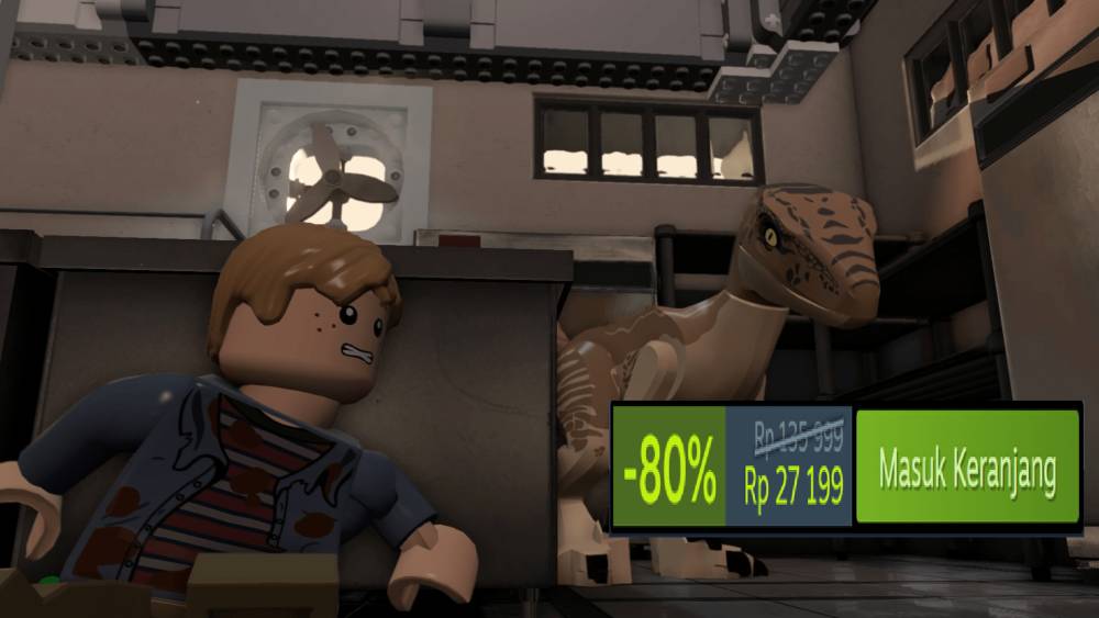 cuplikan LEGO Jurassic World (dok. TT Games/LEGO Jurassic World)