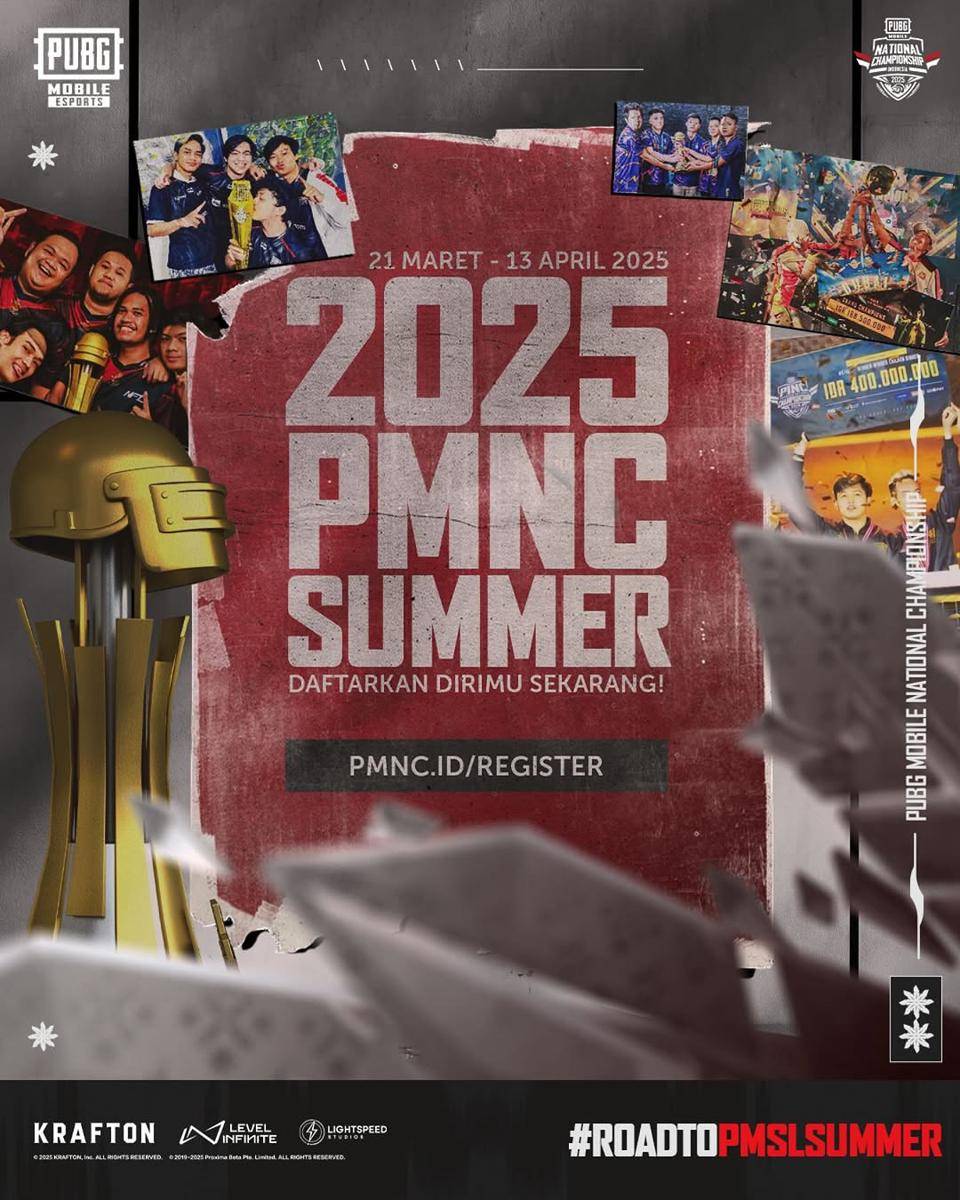 Registrasi 2025 PMNC Summer Sudah Dibuka, Saatnya Buktikan Skill PUBG MOBILE