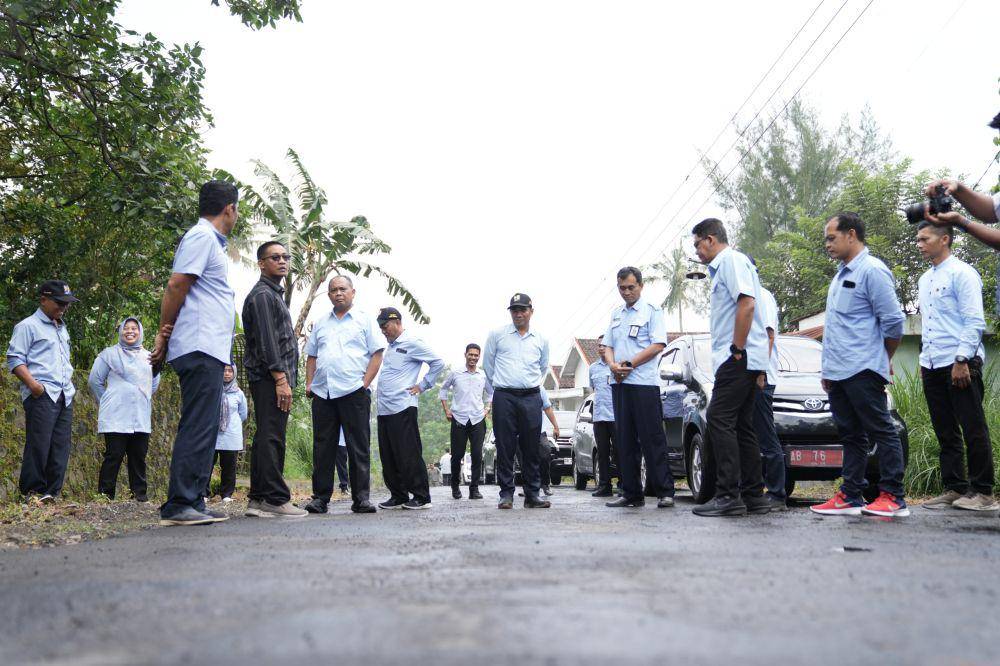 Pantauan jalan di wilayah Sleman. (Dok. Istimewa)