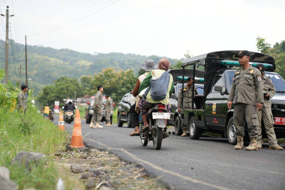 Pantauan jalan di wilayah Sleman. (Dok. Istimewa)