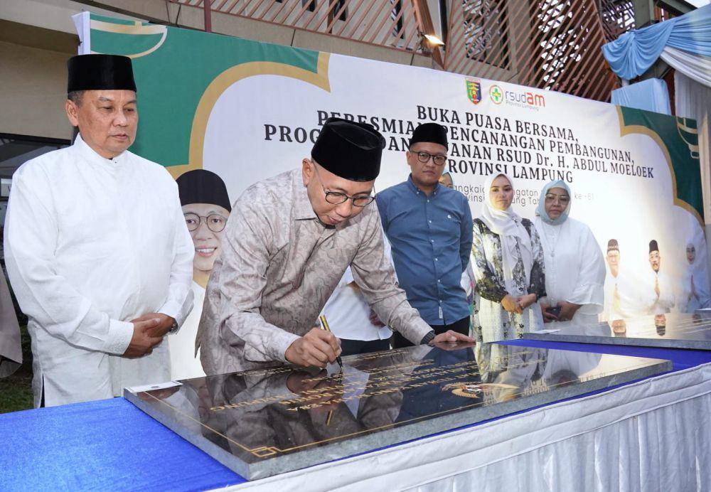 Gubernur Mirza Resmikan Fasilitas Baru dan Luncurkan SIM RSUDAM