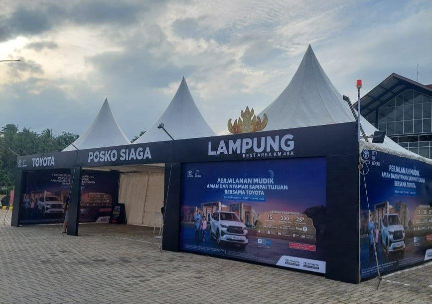 Auto2000 Lampung Buka Posko Siaga Lebaran 24 Jam di Tol Bakter