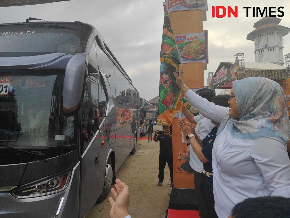 11.097 Pengusaha Warmindo Ikut Mudik Bersama Gratis, Dilepas Menaker