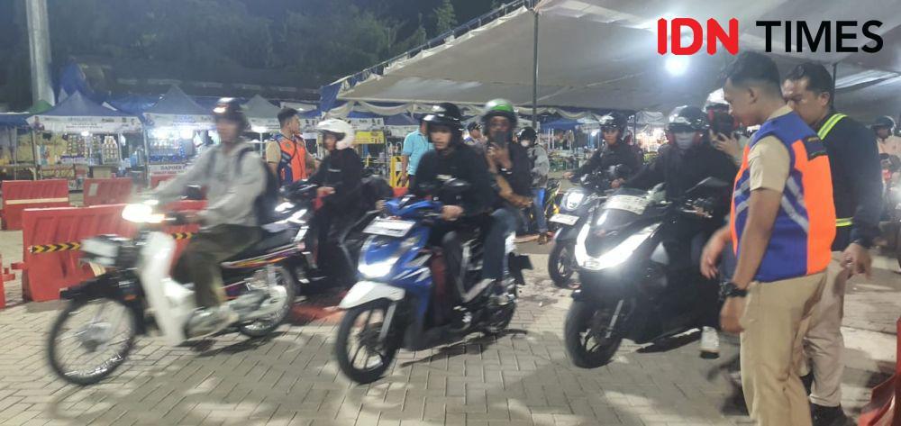 21 Ribu Pemudik Motor Telah Menyeberang ke Sumatra Via Ciwandan