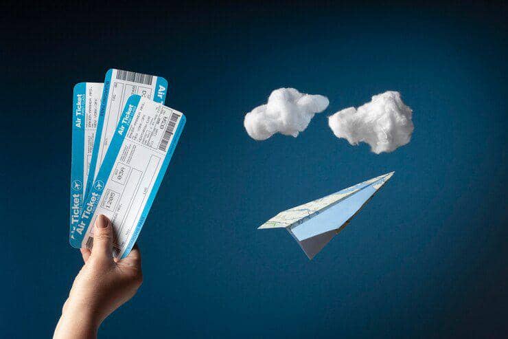 Ilustrasi tiket perjalanan (freepik.com/freepik)