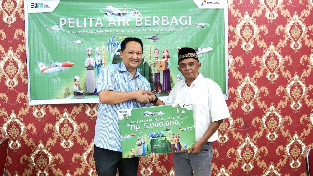 Pelita Air Berbagi Kebahagiaan Bersama Anak Panti Asuhan