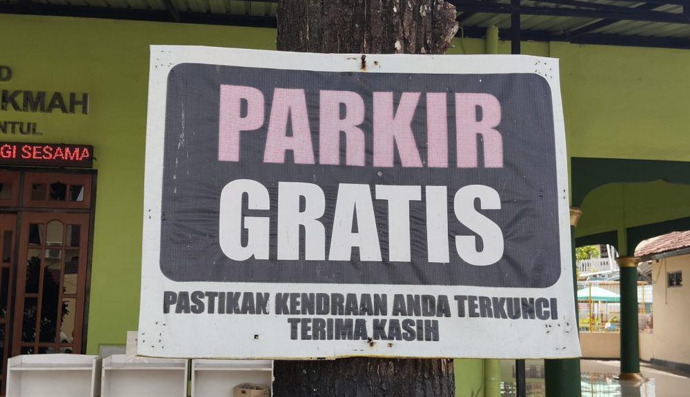 Polres Bantul buka layanan penitipan gratis sepeda motor bagi pemudik.(Dok.Polres Bantul)