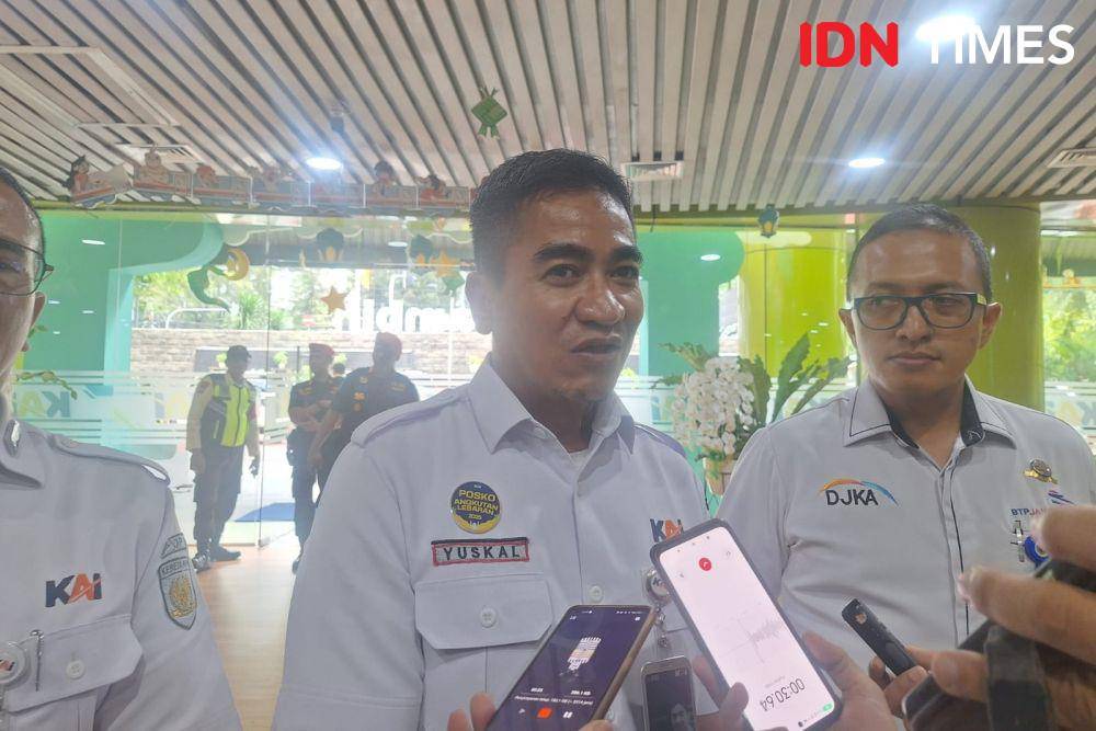 Kepala PT KAI (Persero) Daop 1 Jakarta, Yuskal Setiawan (IDN Times/Lia Hutasoit)