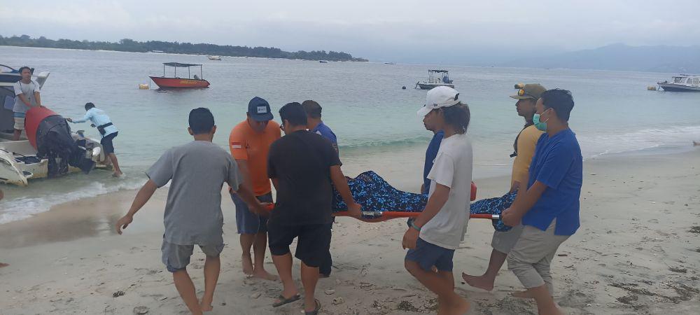 WNA Inggris Tewas saat Snorkeling di Gili Trawangan Lombok Utara
