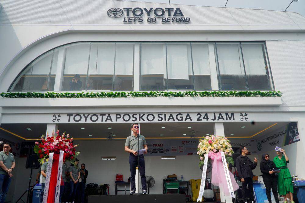 Seremoni peresmian Toyota Posko Siaga 24 Jam (TAM)