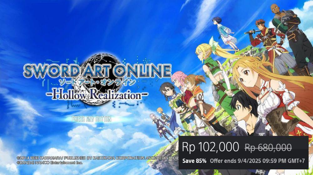Sword Art Online: Hollow Realization (dok. Bandai Namco Entertainment/Sword Art Online: Hollow Realization)