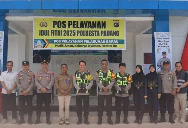 Pos Pelayanan di Padang (Foto: Polresta Padang)