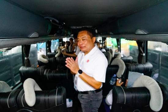 TelkomGroup Lepas Ribuan Pemudik Menuju Kampung Halaman