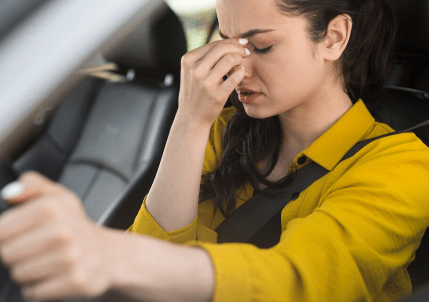 ilustrasi lelah berkendara (freepik.com/freepik)