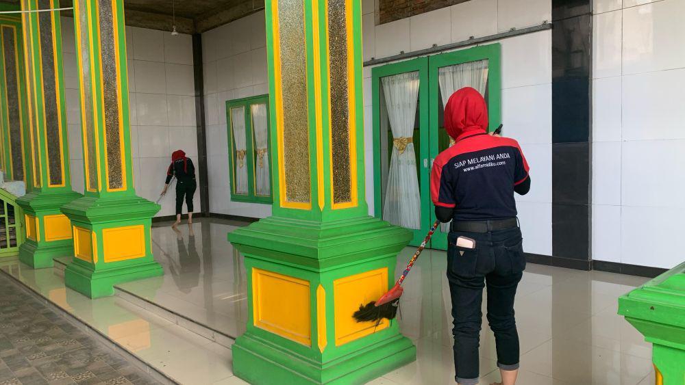 Alfamidi dan Unilever Bikin Gerakan Masjid Bersih di Medan