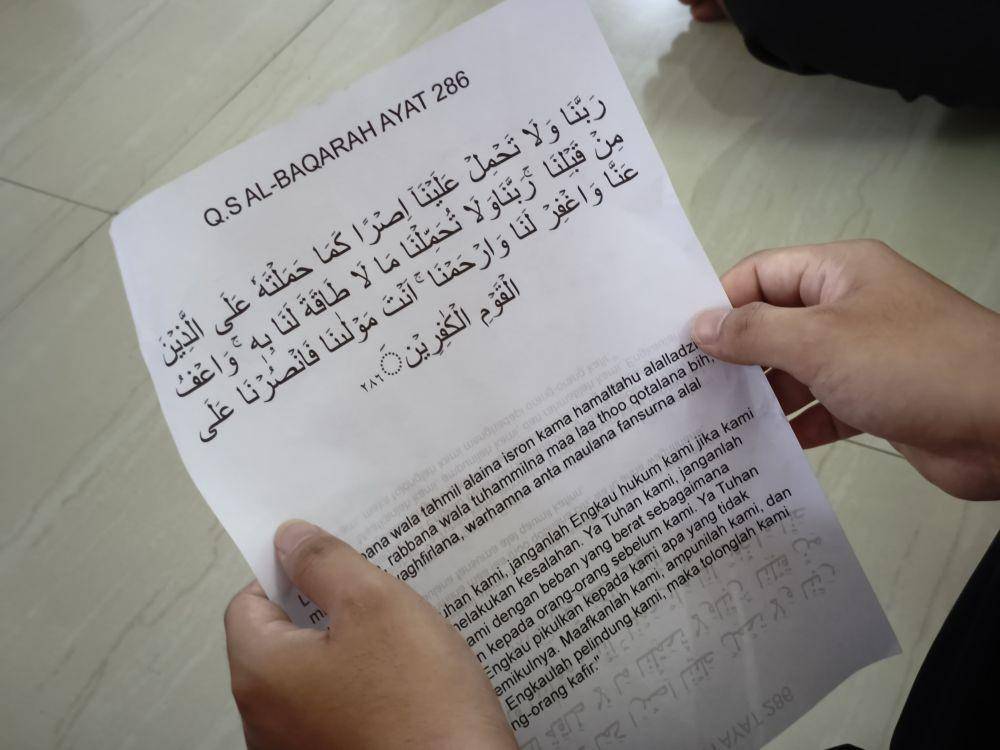 Rutan Kelas I Makassar memfasilitasi warga binaan menjadi penghafap Alquran alias hafiz. (Dok. Istimewa)