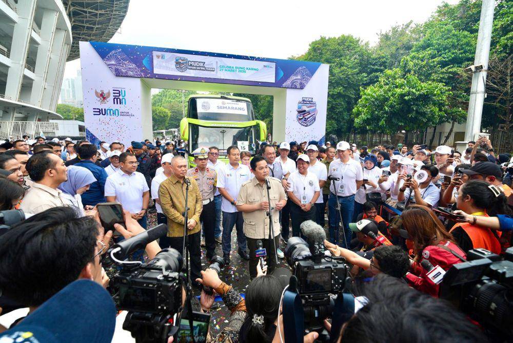 PT Pertamina (Persero), kembali ambil bagian dalam mendukung kegiatan "Mudik Aman Sampai Tujuan BUMN 2025", yang diinisiasi oleh Kementerian BUMN. (Dok. Pertamina)