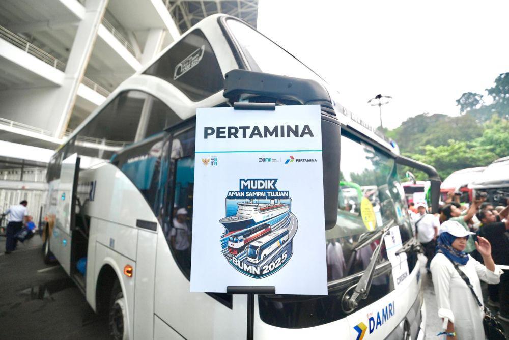 Pertamina Turut Sukseskan Mudik Aman Sampai Tujuan BUMN 2025