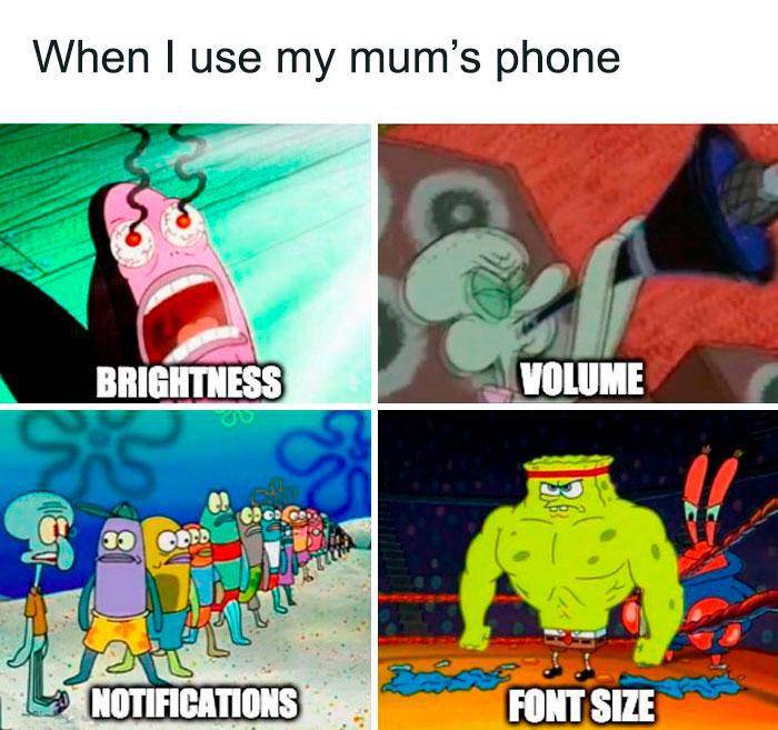 meme kocak SpongeBob tentang ibu (reddit.com/user/sinfuIsakura)