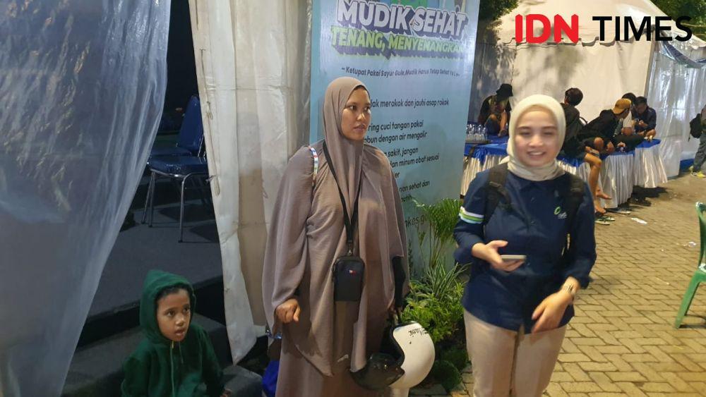 Pemudik Wanita di Ciwandan Tertinggal, Suami Sudah Naik Kapal