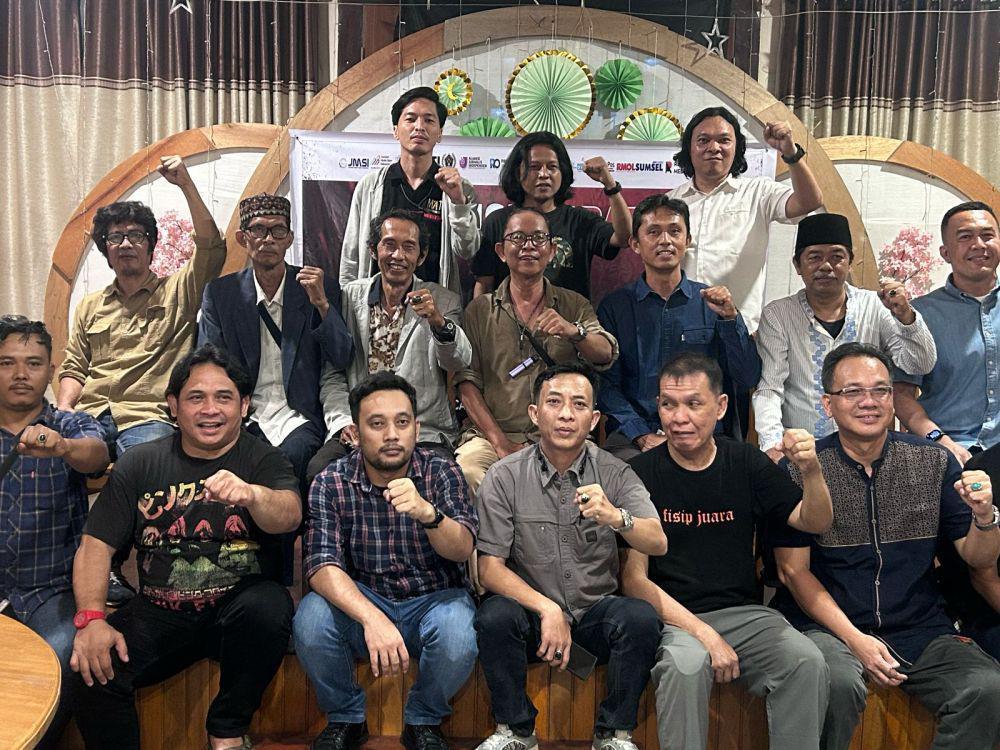KPMS Sumsel Terbentuk, Perjuangkan Kebebasan Pers Lawan Intimidasi