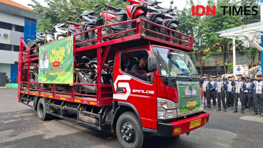 Mudik Sepeda Motor Gratis di Jatim Mulai Bergulir