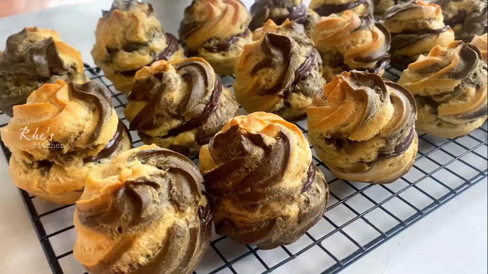 Resep Kue Sus Marble yang Renyah dan Lumer di Mulut