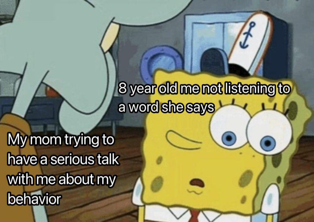 7 Meme SpongeBob tentang Ibu, Mesti Relate buat Kamu, nih