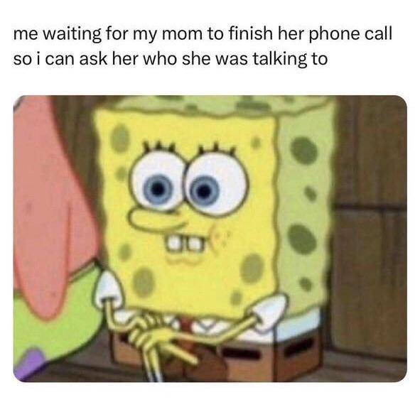 meme kocak SpongeBob tentang ibu (reddit.com/user/RosyReveriex)