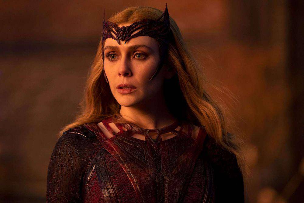 Elizabeth Olsen sebagai Wanda Maximoff alias Scarlet Witch (dok. Marvel Studios/Doctor Strange in the Multiverse of Madness)