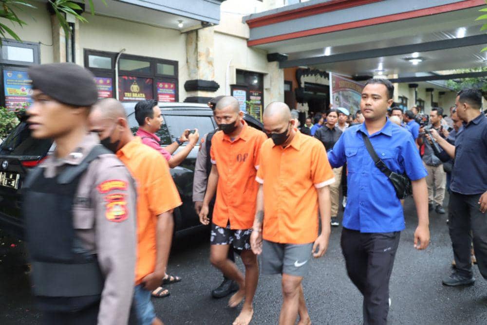 Penangkapan pelaku narkoba di Gianyar. (Dok. IDN Times/istimewa)