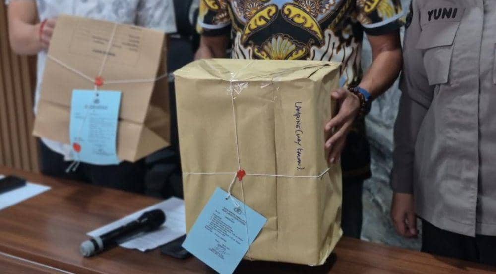 Pelimpahan berkas penembakan 3 anggota Polri di Polda Lampung