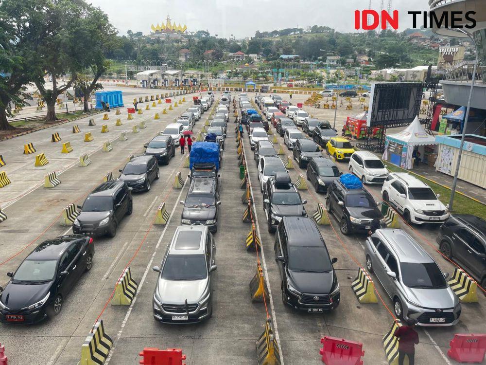 Ada Sistem One Way Libur Lebaran di Jalur Wisata Pantai Lamsel