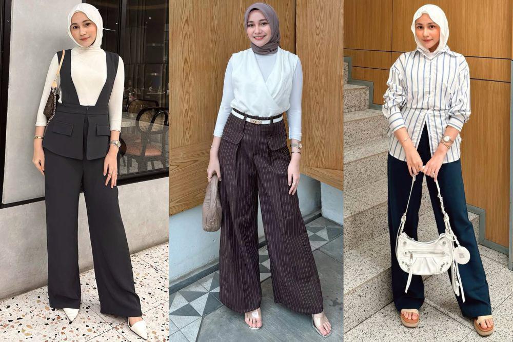 7 Ide OOTD Smart Casual Look ala Farah Dhiba, Elegan Penuh Wibawa!