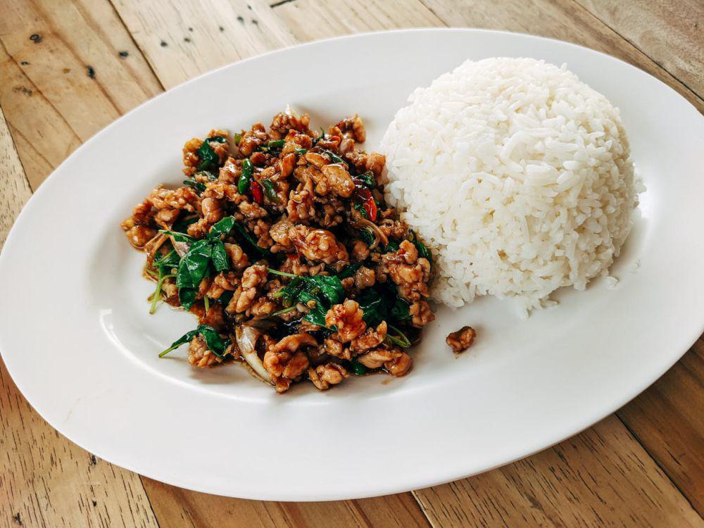 Resep Pad Kra Pao Neua, Olahan Daging Sapi Giling ala Thailand