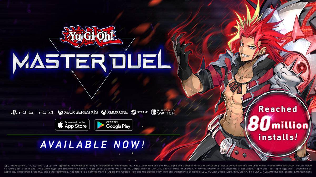 Yu-Gi-Oh! MASTER DUEL Rayakan 80 Juta Download!